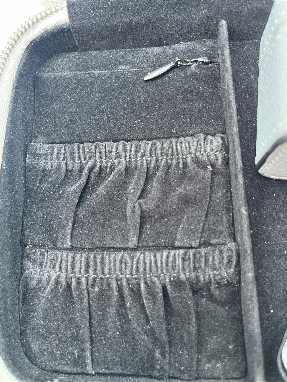 Pandora Metallic Silver Travel Jewelry Case